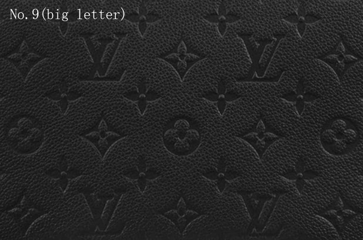 Black Louis Vuitton vinyl fabric for car interior